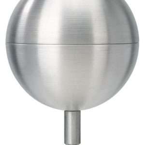 Satin Finish Heavy-Duty Aluminum Ball