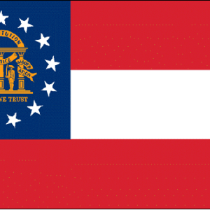 Georgia State Flag - 3x5 Nylon