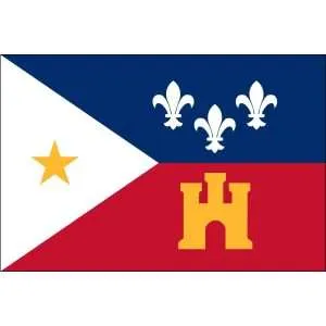 Louisiana State Flags - Nylon & Polyester - 2' x 3' to 5' x 8