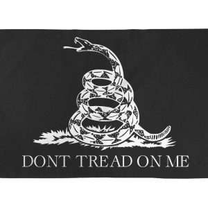Don't Tread On Me Black Flag