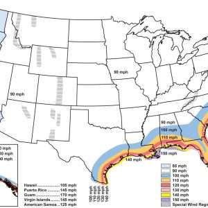 Wind Load Chart Illustration