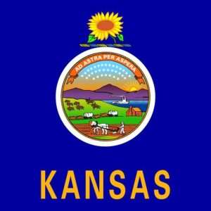 Kansas State Flag - 3x5 Nylon