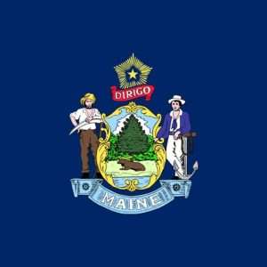 Maine State Flag - 3x5 Nylon