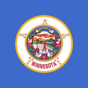 Minnesota State Flag (Historic Design) - 3x5 Nylon