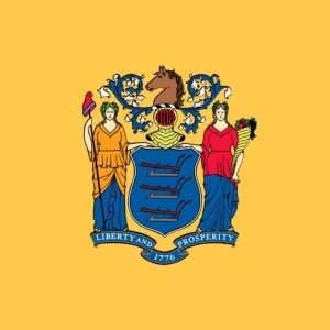 New Jersey State Flag - 3x5 Nylon