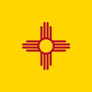 New Mexico State Flag - 3x5 Nylon