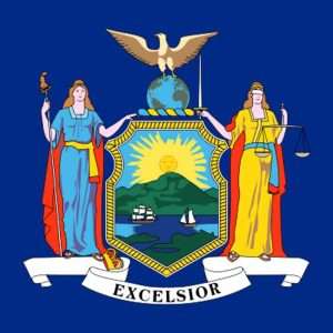 New York State Flag - 3x5 Nylon
