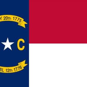 North Carolina State Flag - 3x5 Nylon