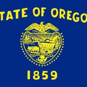 Oregon State Flag - 3x5 Nylon