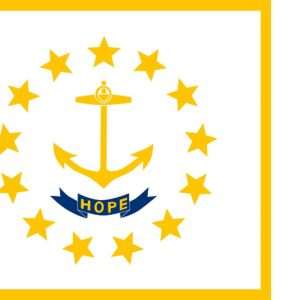 Rhode Island State Flag - 3x5 Nylon