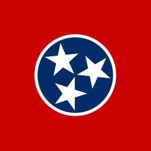 Tennessee State Flag - 3x5 Nylon