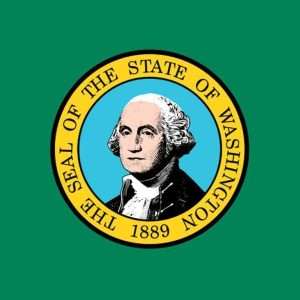 Washington State Flag - 3x5 Nylon