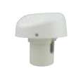 White plastic LED light bulb