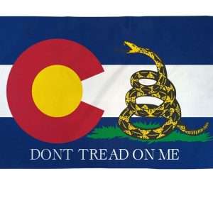 Gadsden - Don't Tread on Me - Colorado Flag