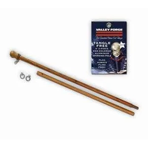 Valley Forge flagpole kit with components.