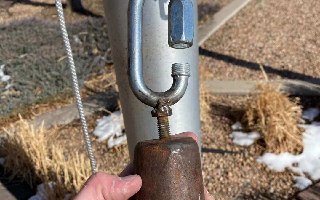 How Not to Repair a Flagpole!