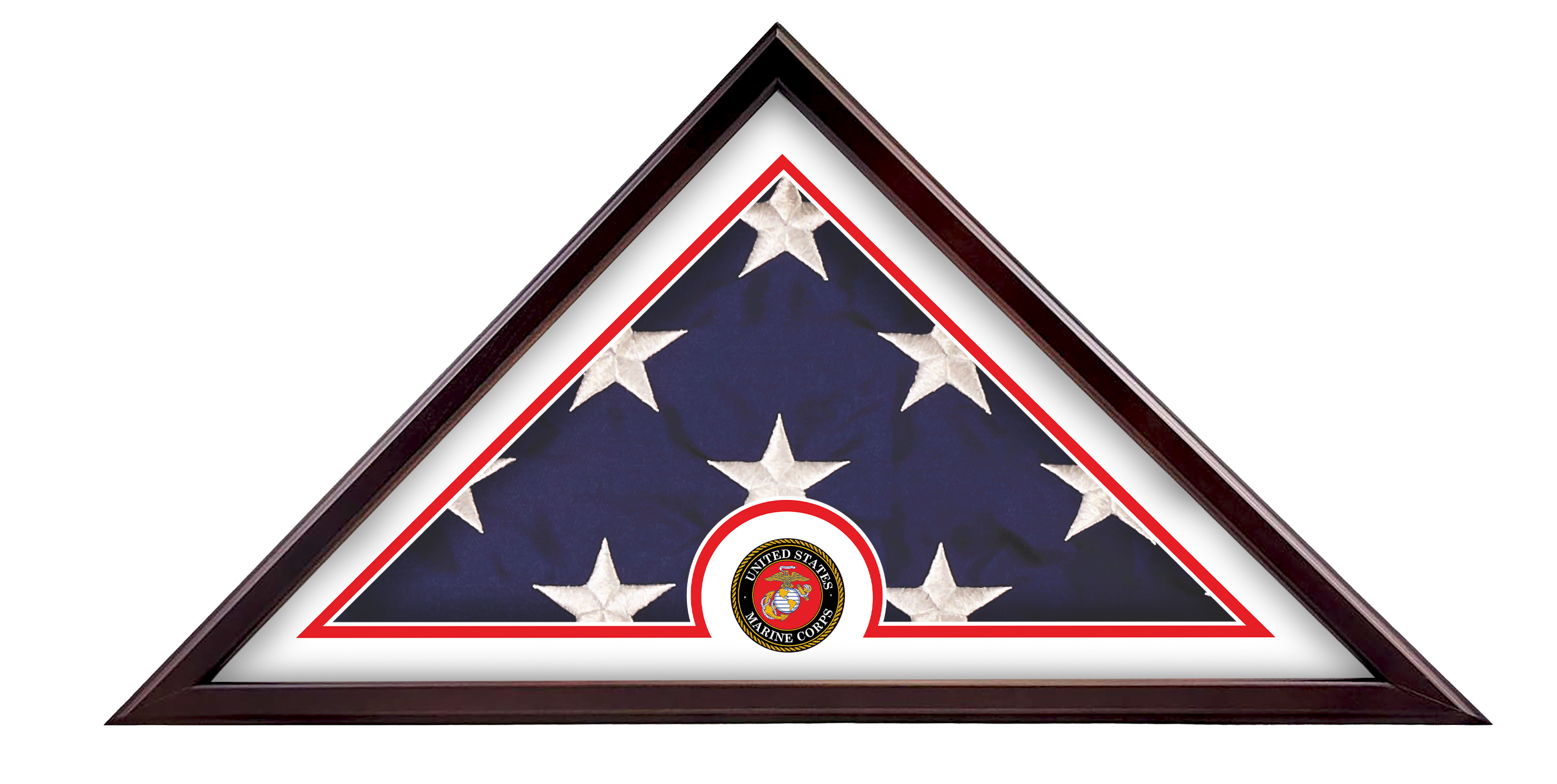 Veteran's Freedom Flag Case- Marine Corps