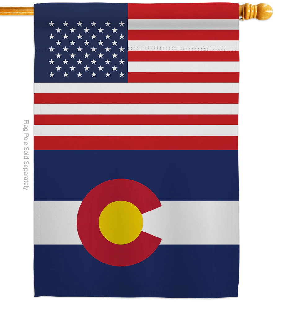 US Colorado House Flag