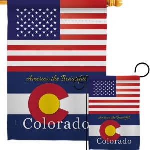 US & Colorado America The Beautiful