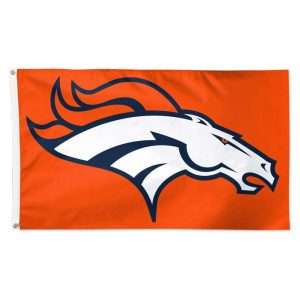 Denver Broncos Orange Team Flag