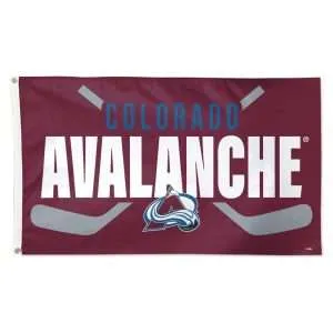 Colorado Avalanche Sticks Flag