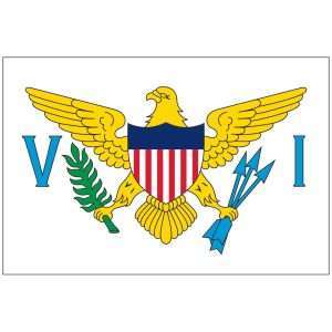 U.S. Virgin Islands official seal illustration.