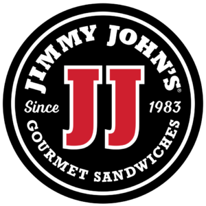 Jimmy John's Gourmet Sandwiches logo, JJ initials