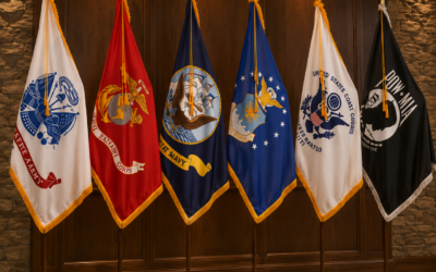 Indoor Presentation Flags: Honoring Service, Tradition, and Professionalism
